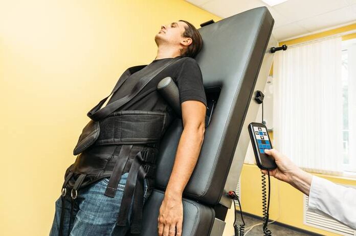 selja tõmbejõud osteokondroosi korral